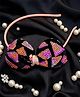 Radhya accessories Sequin Embellished Bow Applique Detailed Hair Band - Multi Colour