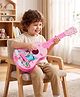 Play Nation 4-String Toy Guitar for Kids Pink| Kids Musical Instrument| Tenor Guitar| Mini Acoustic Music Toy| Ideal Gifting Option| BIS Certified| Guitar Pick