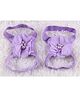 Akinos Kids Floral Applique Detailed Barefoot Sandals - Purple