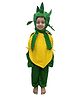 BookMyCostume Woven Full Sleeves Papaya Costume - Yellow & Green