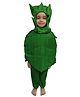 BookMyCostume Woven Full Sleeves Spinach Costume - Green