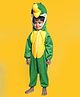 BookMyCostume Fleece Woven Full Sleeves Frog Costume - Green & Yellow