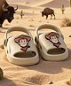 Yellow Bee Disney Pixar Featuring Toy Story Woody Applique Detailed Sandals - Beige