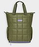 Mi Arcus Solid Design Maternity Diaper Bag with Zip Closure,Backpack, Includes Diaper Changing Sheet for Travel- Olive