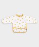 Mi Arcus Printed Water-Resistant Full Coverage Baby Feeding Bib with Food Catcher Pocket & Velcro Closure  Multicolor