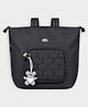 Mi Arcus Solid Design Maternity Diaper Bag with Zip Closure,Backpack, Includes Diaper Changing Sheet for Travel- Black