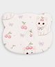 Mi Arcus Printed Ultra-Soft Breathable Baby Pillow with Flat Head Protection- White