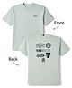 Tommy Hilfiger Cotton Knit Half Sleeves T-Shirt with Logo Print -Green