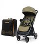 Loopie Hop Baby Stroller with Rain Cover and Stroller Bag - Olive Fern