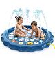 Kidology Kids Splash Pad Sprinkler Mat, Outdoor Water Spray Pool Toy with Non-Slip Foldable Design for Toddlers & Children