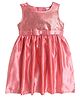 Funshine Woven Sleeveless Sequins Embellished Dress - Coral