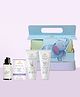AreoVeda Newborn Gift Set | 4-in-1 Pack | Baby Massage Oil, Bathing Bar, Moisturising Cream, Diaper Rash Cream | Cellularly Proven, Ecocert Certified, & EWG Verified - Free Pouch