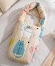 StarAndDaisy 3 in 1 Baby Sleeping Bag for Newborn Baby Bedding Set Washable Foldable Cotton Design Godari Baby Mattress Cradle Bed Soft Comfortable and Safe cat Print for Infants and Toddlers