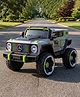Ebabykart Kids 4X4 Heavy Duty 12V Electric Ride On Jeep for Kids with Remote Control 1-7Yrs Car Battery Operated Ride On (Grey)