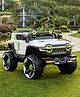 Ebabykart Kids 4X4 Heavy Duty 12V Electric Ride On Jeep for Kids with Remote Control 1-7Yrs Car Battery Operated Ride On (white)