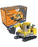 ThinkerPlace STEM Construction Vehicle Building Blocks Set (88 Pcs) | DIY Excavator Toy for Kids 7+ Years (Boys & Girls) | Educational Engineering Toy | Creativity & Problem Solving