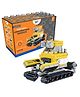 ThinkerPlace STEM Construction Vehicle Building Blocks Set (86 Pcs) | DIY Paver Toy for Kids 7+ Years (Boys & Girls) | Educational Engineering Toy | Creativity & Problem Solving