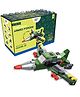 ThinkerPlace STEM Armored Vehicle Building Blocks Set (97 Pcs) | DIY Lightning Fighter Jet Toy for Kids 7+ Years (Boys & Girls) | Educational Construction | Creativity & Action Play Toy