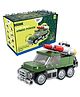 ThinkerPlace STEM Armored Vehicle Building Blocks Set (86 Pcs) | DIY Missile Pickup Truck Toy for Kids 7+ Years (Boys & Girls) | Educational Construction | Creativity & Action Play Toy