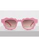 Ortis Solid UV Protected Square Sunglasses - Pink