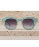Ortis Solid UV Protected Square Sunglasses - Green
