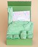 The Mom Store Mossy Motors 4 PCS New Born Gift Hamper Set - Glitter