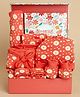 The Mom Store Blossom Bundle 7 PCS New Born Gift Hamper Set- Sparkle