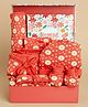 The Mom Store Blossom Bundle 7 PCS New Born Gift Hamper Set- Sparkle