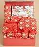 The Mom Store Blossom Bundle 7 PCS New Born Gift Hamper Set- Sparkle