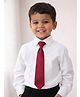 BOOP Solid Neck Tie - Maroon
