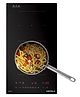 Hafele Nero 30cm Built-in Induction Hob | 3500W | Flex Zones | Slider Touch Control | Power Boost | 2 Zones-Black