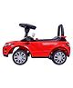 Wheel Power Manual Push Musical Ride On - Red