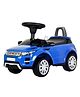 Wheel Power Manual Push Musical Ride On - Blue