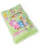 3 Piece Baby Bedding Set Animal Print - Light Green
