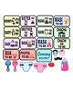 Syga Baby Shower Party Photo Booth Props Multi Color - 24 Pieces
