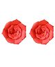 Party Propz DIY Flower Rose Pack of 2  - Red