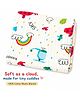 Chinmay Kids Baby Muslin Blanket for Newborn Babies , 100% Cotton Muslin Swaddle Blanket , Ultra Soft, Breathable & Lightweight Baby Wrap