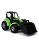 United Agencies Friction Powered Anand Loader Toy Construction Vehicle Toy for Kids - Green & Black