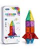 Happy Hues 26Pcs Portable Mini Magnetic Geometry Building Blocks Set-Travel Friendly Toys for Kids