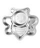 Happy Hues Bee Shaped Premium 304 Stainless Steel 4-Compartment Divided Meal Plate for Kids  Unbreakable, Rust-Resistant & Fun Cartoon Design for Hassle-Free, Healthy Eating
