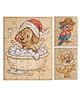 Fiddlys DIY Color Fill Wooden Jigsaw Puzzle Set for Kids (Age 4+) | 3-in-1 Paint-Your-Own Puzzle Collection | 24 Pieces Each Puzzle | Educational Toy (Cute & Fun Animals)