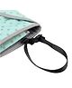 Babies Bloom 3 in 1 Multi-Functional Diaper Bag Cum Changing Mat - Green