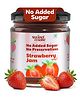 Sweetmate No Added Sugar Strawberry Jam (220g) 100% Natural, Real Fruit | Diabetic & Keto Friendly, Naturally Sweetened, Delicious Taste