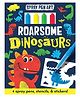 Spray Pen Art Kit  Roarsome Dinosaurs Creative Airbrush Art Activity Set for Kids, 4 Spray Pens, Stencils and Stickers Included, Ages-5 To 12 Years