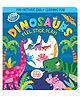 Easy Peely  Dinosaurs: Peel, Stick and Play Reusable Sticker Activity Book for Kids, 100% Reusable and Washable Play Pieces, Ages-3 To 6 Years