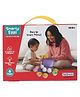 TOYMATE Smarty Eggs Matching Puzzle Set for Toddlers | Shape & Color Matching Learning Toy with Storage Case - Multicolor