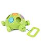 TOYMATE Slide, Pop & Pull Turtle Toy for Toddlers 2 Years_ | Sensory Color Matching Puzzle & Pull-Along Learning Toy -Green