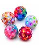 LITTLE HUNK  light up Flashing Moon Ball  Bouncing Sensory ball for Kids (Pack of 3)