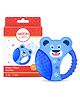 Milton Baby Bear Water Filled Teether I ISI Certified I BPA Free-Food Grade Material I Filled with 100% Purified Water I Easy Grip I 2-in-1 Hard cum Soft Surface For Gum Massage I 4+ Month I Blue