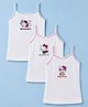 Bodycare Knit Sleeveless Slips with Hello Kitty Print Pack of 3 - White